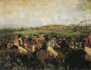 The Gentlemen-s Race Edgar Degas
